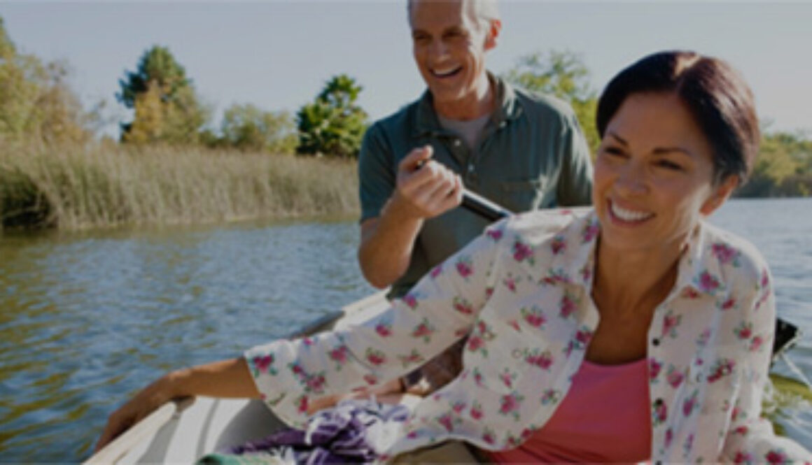 Retired couple boating, LifeReignite